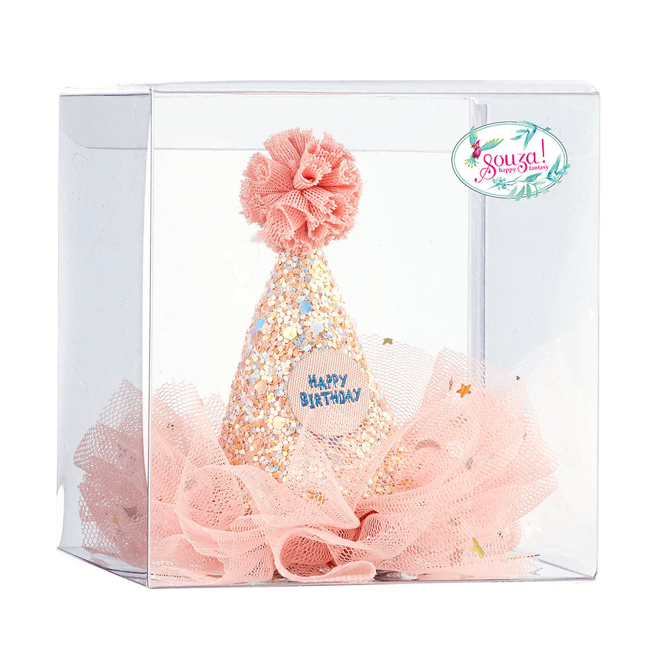 Birthday Hat Hair Clip in Gift Box