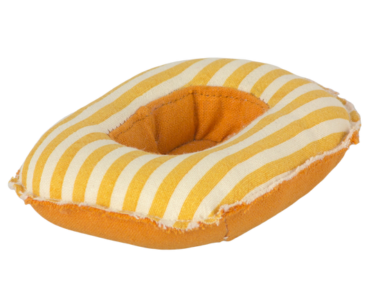 Beach Raft, Yellow Stripe