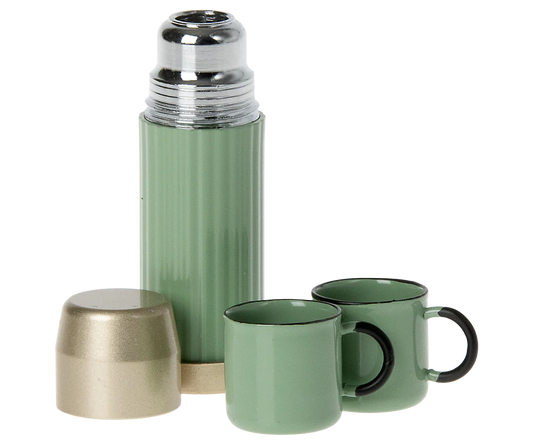 Thermos and Cups, Mouse- Mint