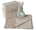 Rabbit Rattle Set - Mint