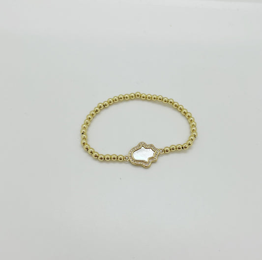 Gold Beaded Bracelets