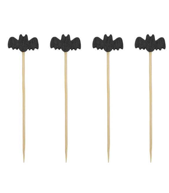 Set/50 Bat toothpicks