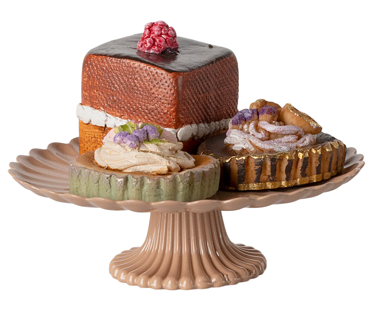 Maileg - Miniature Cakes and Cakestand