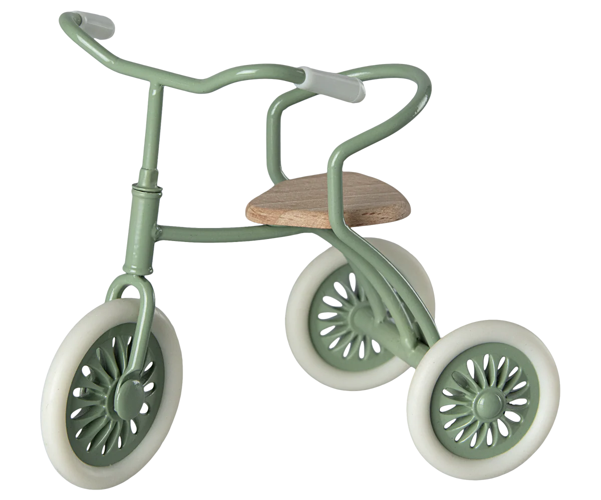 Maileg Abri à Tricycle, Mouse- Green