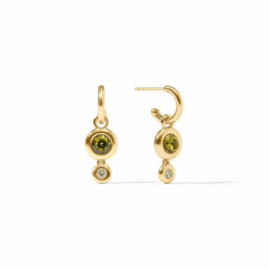Rainbow Duo Hoop Earring