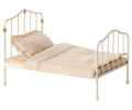 Maileg Vintage Bed, Mouse- Off White