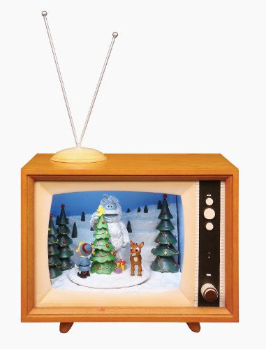 Rudolph the Red-Nosed Reindeer Action Musical Lighted TV, Rudolph and Friends