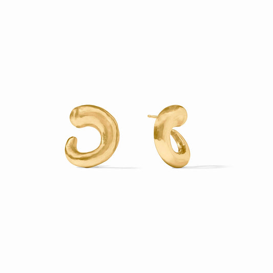 Solara Spiral Earring Gold