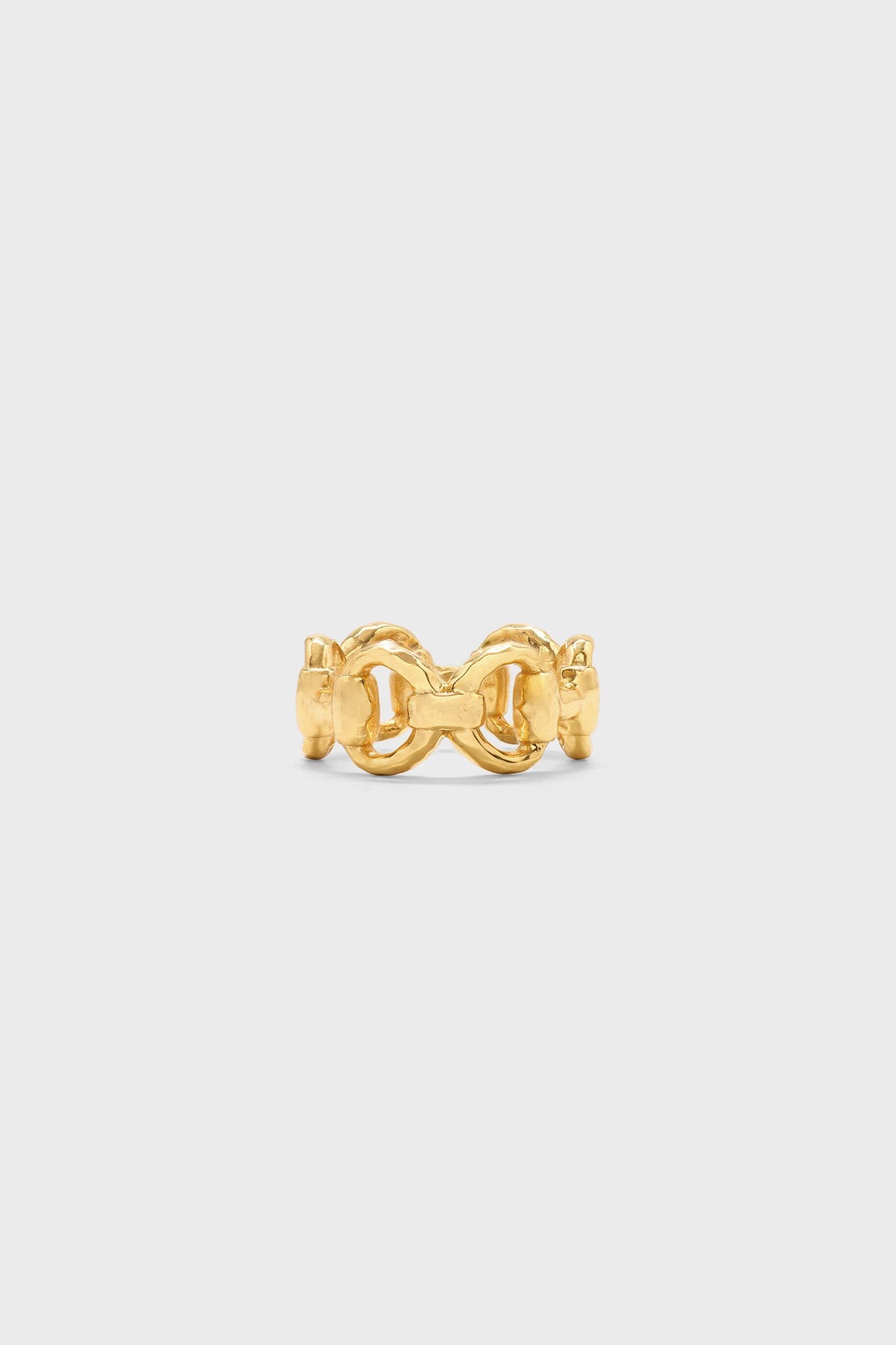 Capucine de Wulf Equestrian Snaffle Bit Ring - Gold