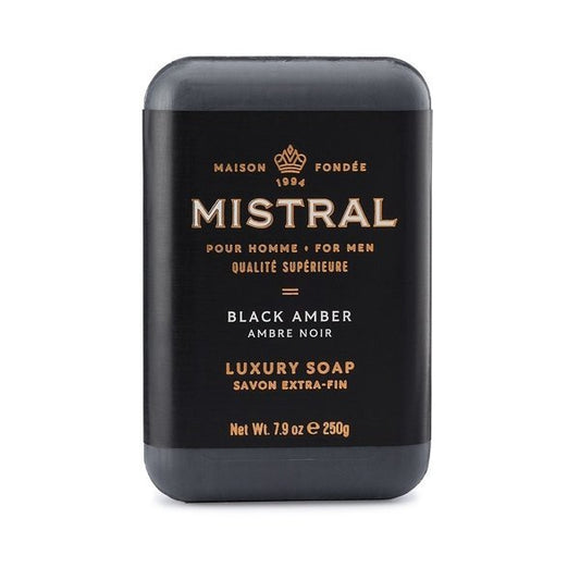 Mistral black Amber soap