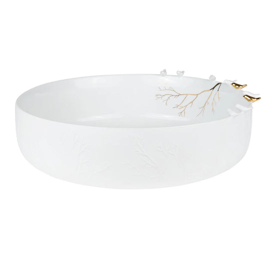 Large porcelain tales bowl