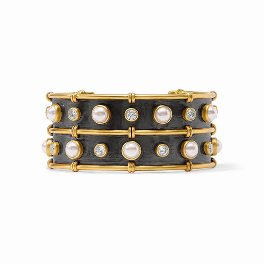 Tribeca Cuff Cubic Zirconia & Pearl