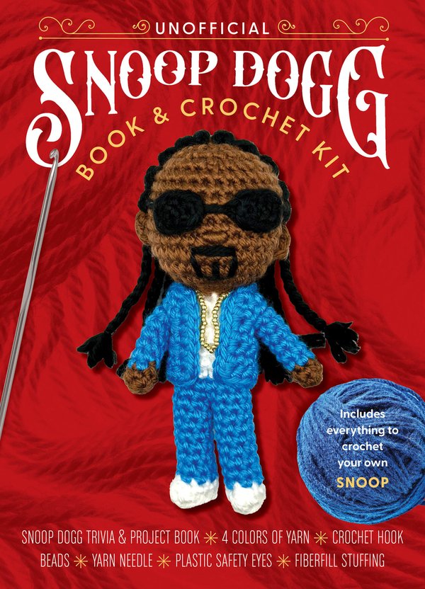 Snoop Dogg book and crochet kit