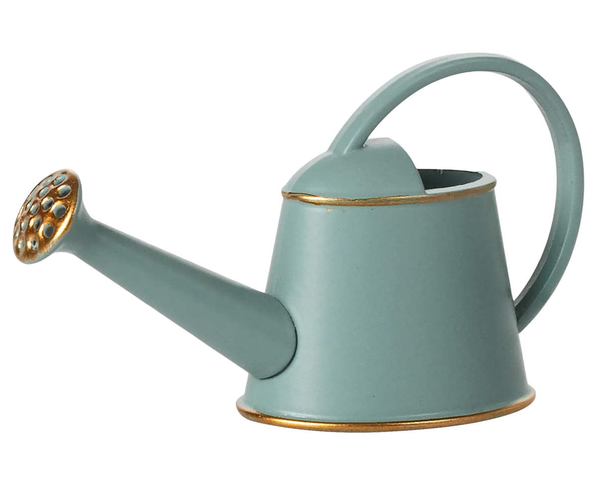 Maileg Watering Can, Mouse- Light Blue