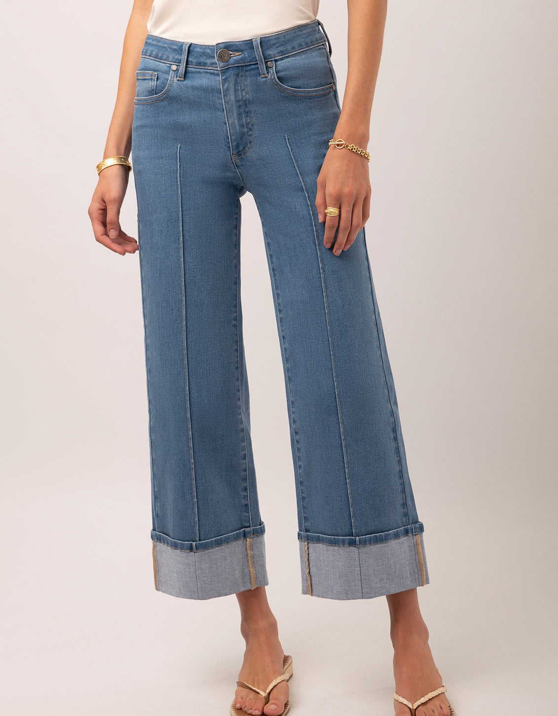 Lacey Cuffed Jean May River Wash