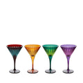L’Objet Prism Martini Glasses - Assorted (Set of 4)