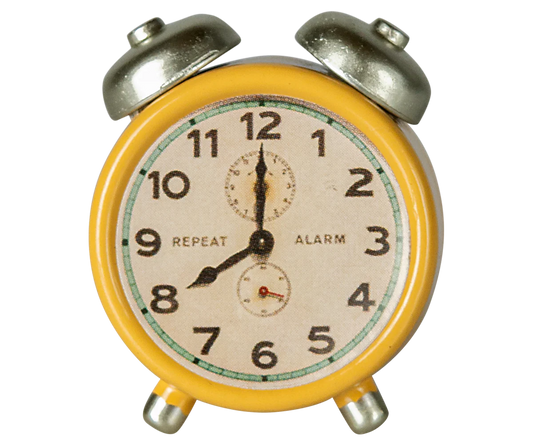 Alarm Clock, Mouse- Yellow