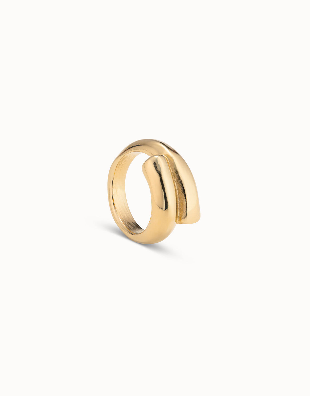 UNOde50 Tubular Shaped Ring - Silver