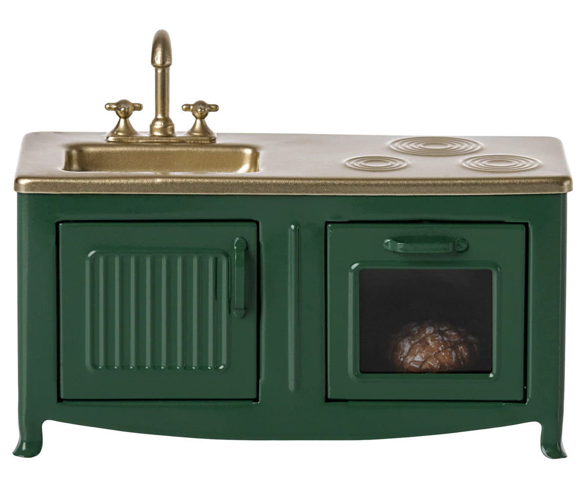 Kitchen, Mouse- Dark Green