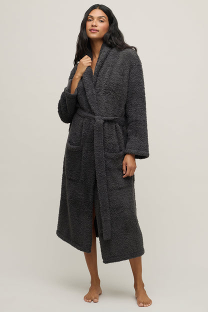 CozyChic Adult Robe - Carbon