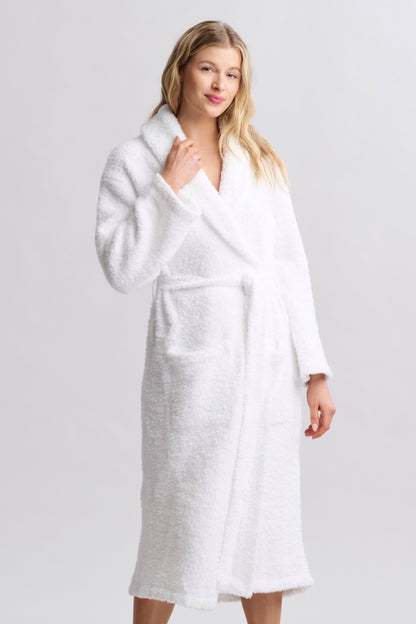 CozyChic Adult Robe - White