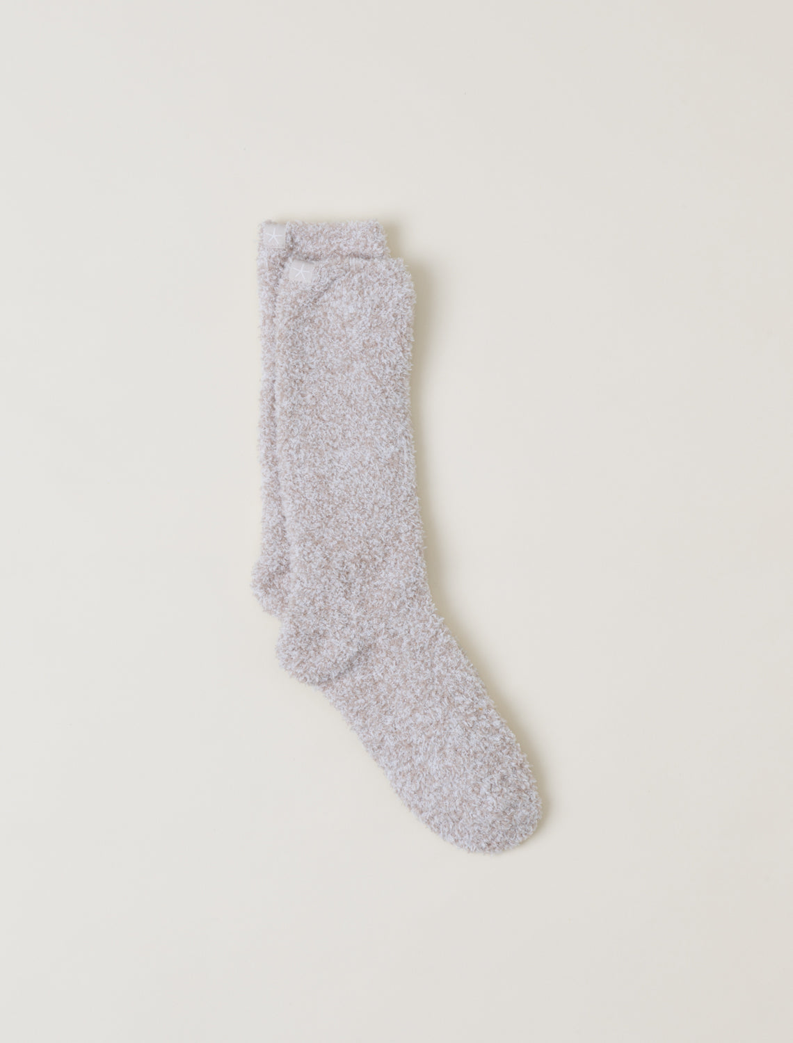 Cozychic Heathered Socks - Stone-White