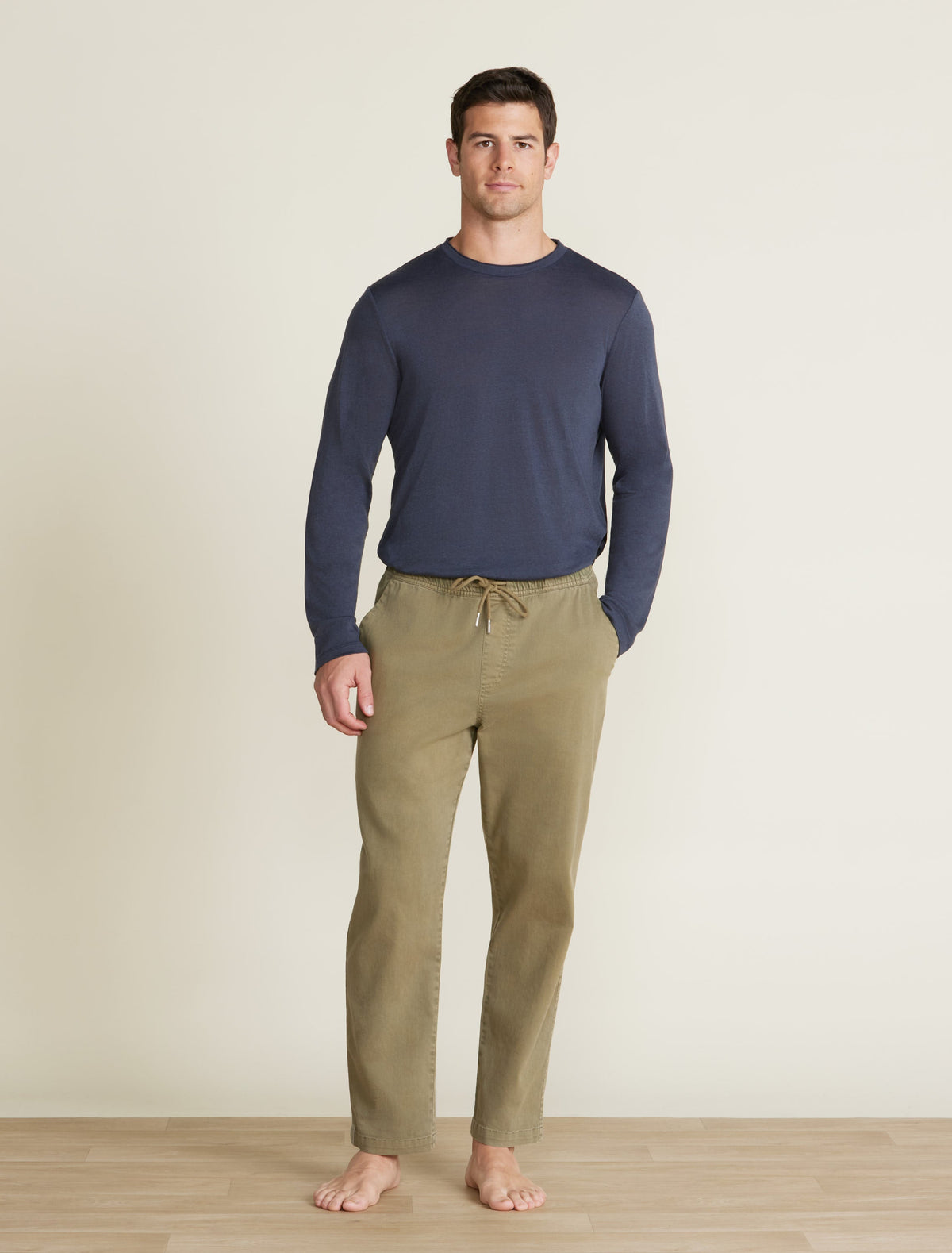 MC Mens Woven Twill Relaxed Pant - Military