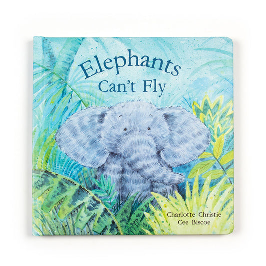 Jellycat Elephant's Can't Fly Book