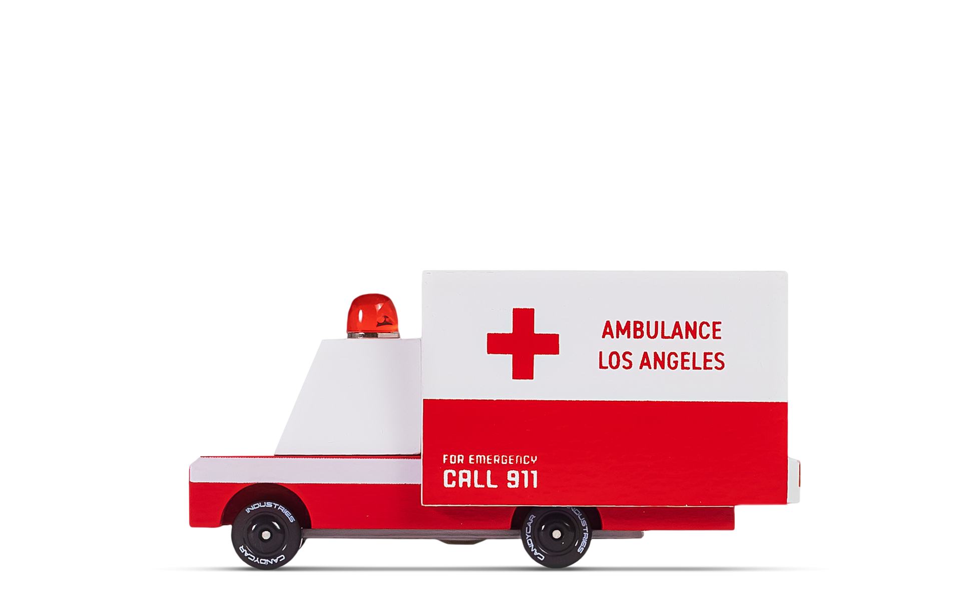 Candylab Ambulance Van wooden toy car
