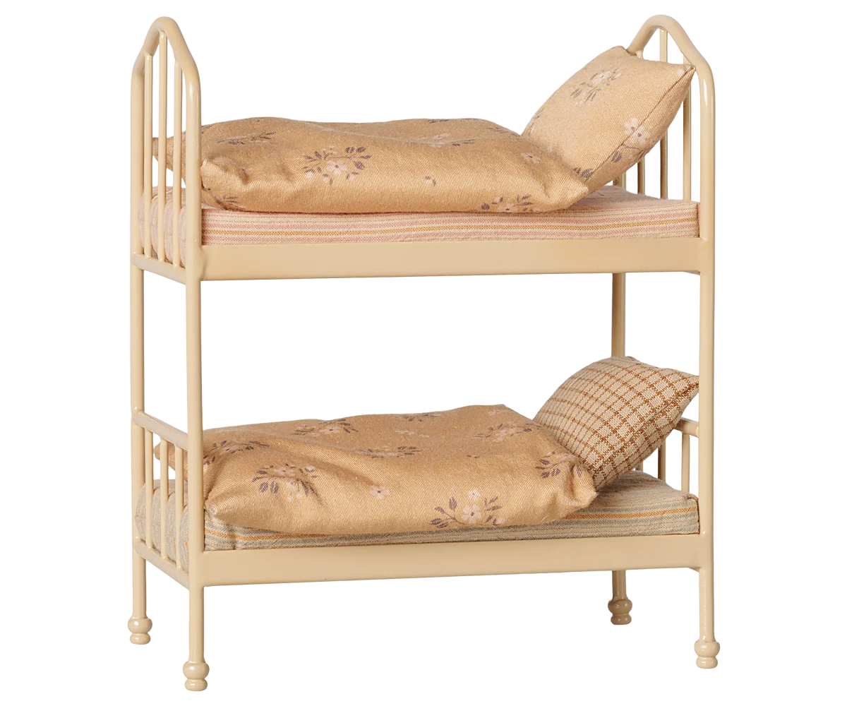 Maileg - Bunk Bed, mouse, wheat
