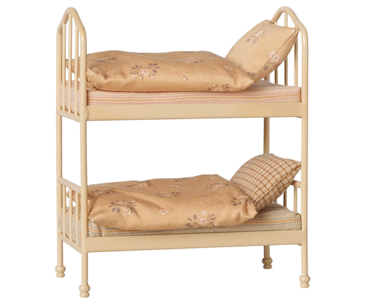 Maileg - Bunk Bed, mouse, wheat