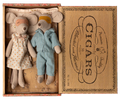 Maileg Mum & Dad Mice in Cigar Box