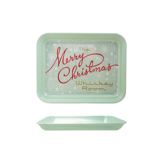 Holiday Whiskey Room Tray