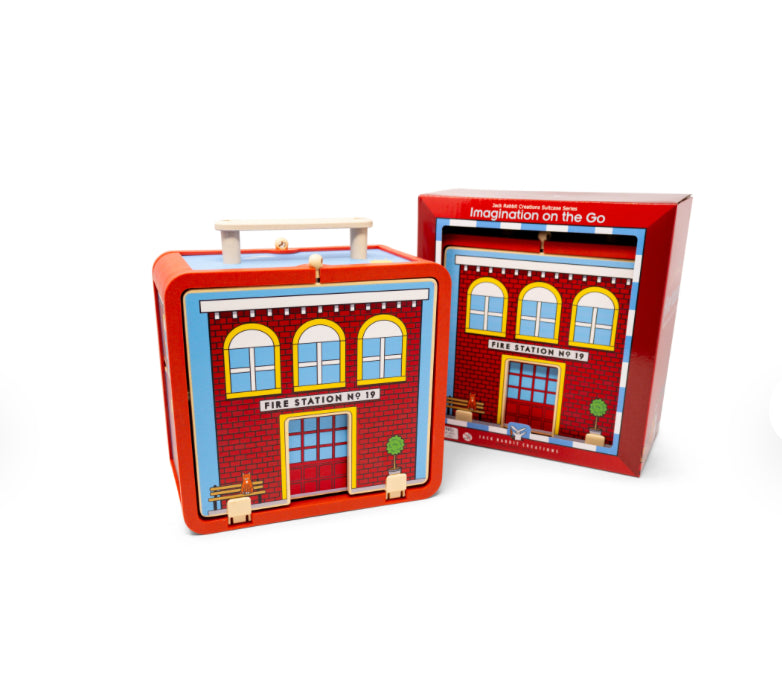 Jack Rabbit Fire Station Suitcase
