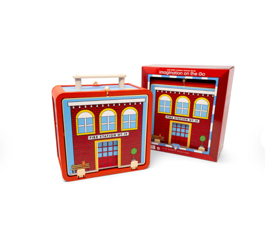 Jack Rabbit Fire Station Suitcase