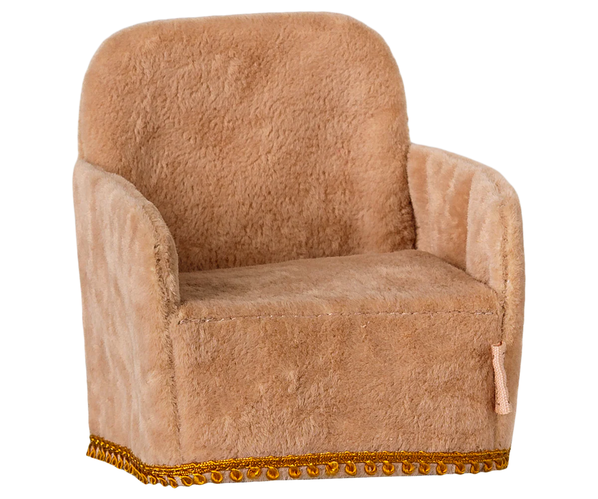 Maileg Mouse Folding Chair - Powder
