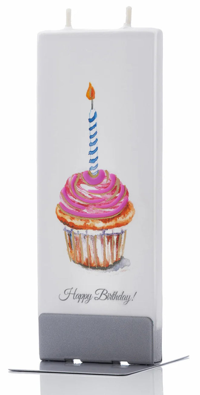 Flatyz Birthday Cupcake Candle