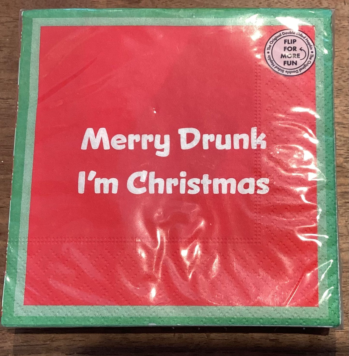 Merry Drunk Napkin