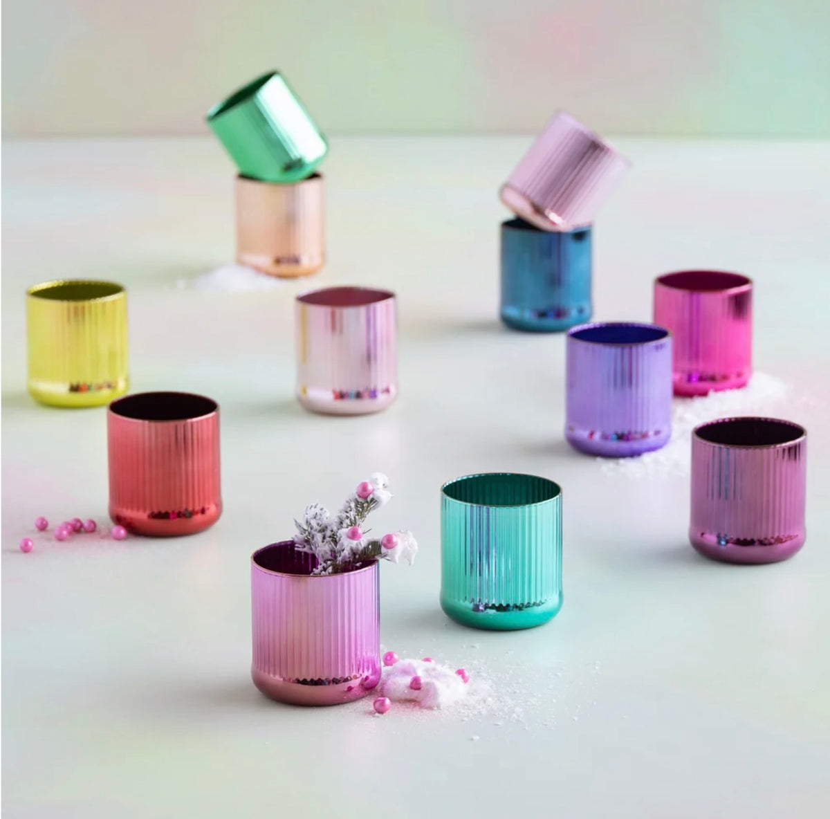 Rainbow Reflective Sipper