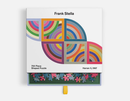 Frank Stella Harran II 750 Piece Shaped Puzzle in a Drawer Box Other