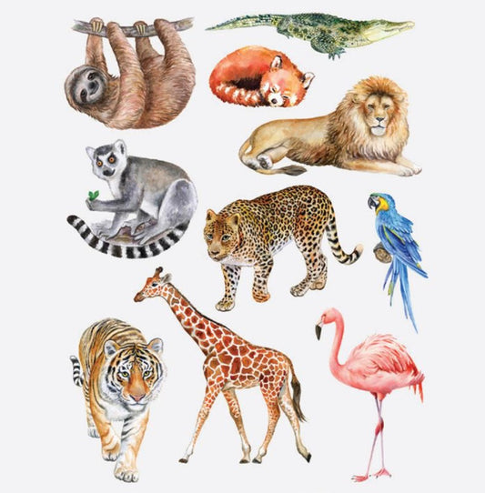 Tattoo Wildlife 4.5-6”