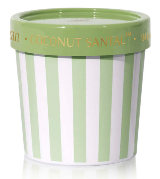 Capri Blue Coconut Santal Artisan Caffe Gelato Cup Candle