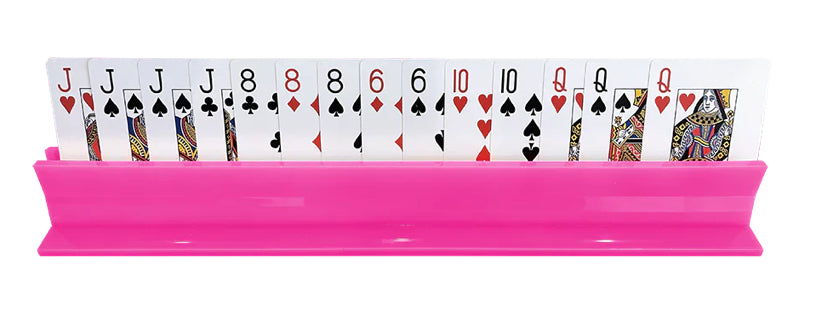 Canasta Card Holder Bright Pink