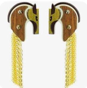 Gissa Bicalho Horse Earrings