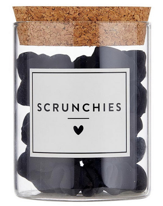 Bella Scrunchies - Black
