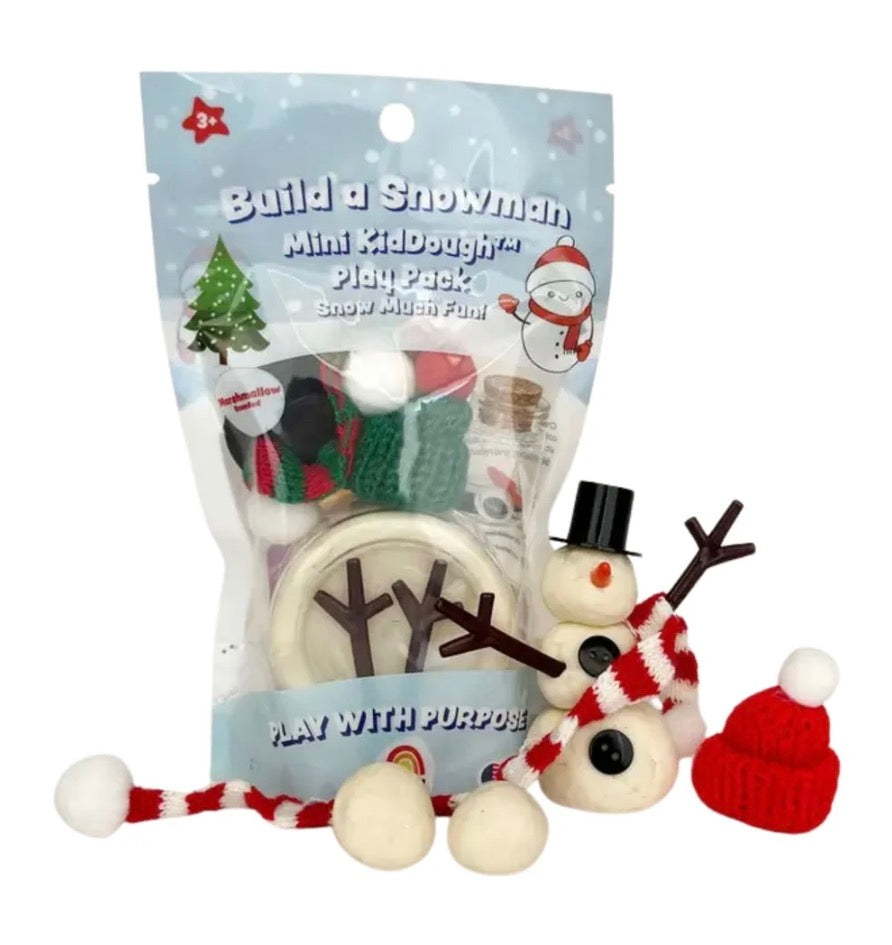 Build a Snowman Mini KidDough Play Pack