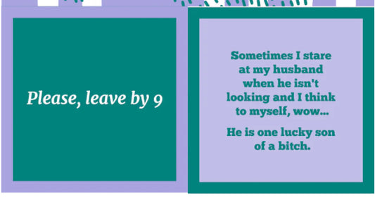Leave by 9 Napkin