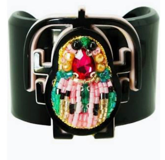 Gissa Bicalho Beetle Bracelet