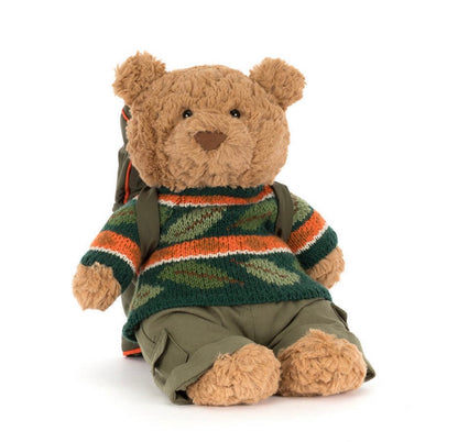 Jellycat Bartholomew Bear Hiking Outfit