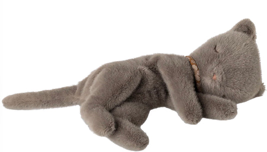 Maileg Sleeping Kitten Small Grey